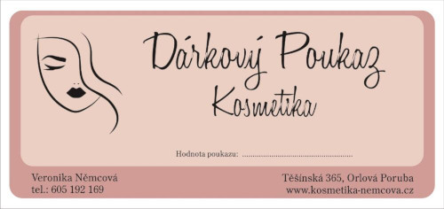 dárkový poukaz